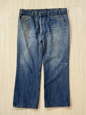 Vintage 70s Levi  s  Saddleman  Orange Tab 20517-0217 Jeans 38x29 FIT: 36.5x25.5