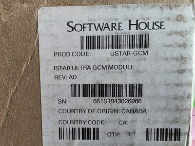Software House Istar Ultra GCM