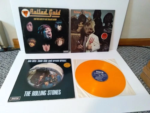 Rolling Stones Lot of 3 Imports - Rolled Gold, No Stone Unturned, Big Hits