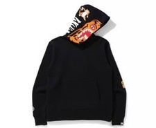 A Bathing Ape BAPE Tiger Hoodie S Black Pre-Owned, Rare, Streetwear