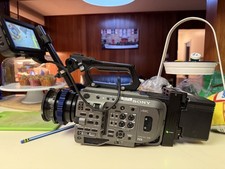 Sony PXW-FX9 6K Full-Frame Camera w/ Gold Mount adapter. Makes beautiful images!