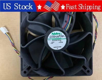 1PCS New Nidec W12E12BS11B5-57 12VDC 1.65A 4-Wire Fan  Fast delivery