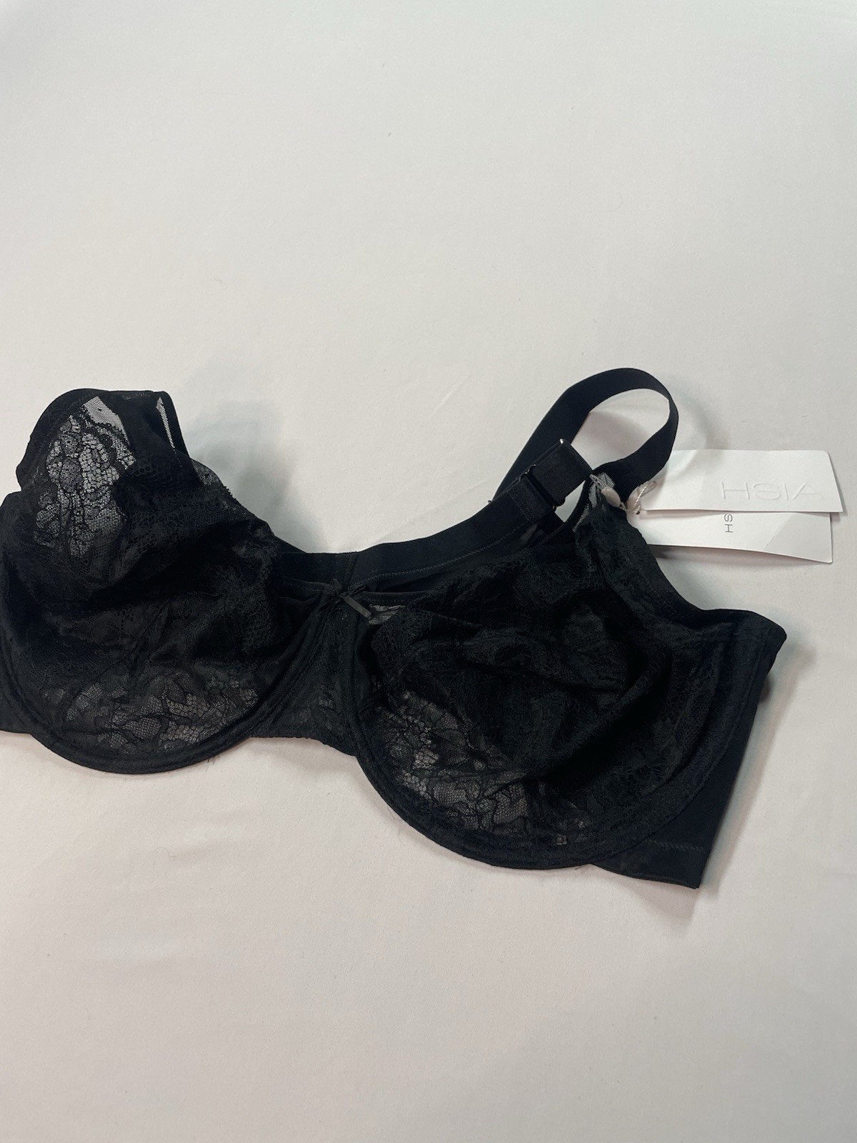 HSIA Minimizer Bras for Women Full Coverage Underwire Lace -44DDD- Black- NWT