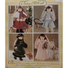 McCall  s Crafts Betsy McCall Winter Holiday Wardrobe Pattern 7934 - Uncut