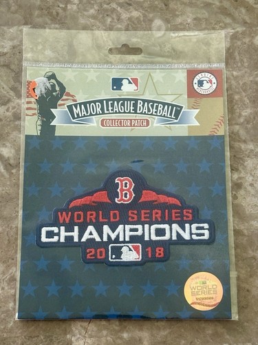 MLB Major League Baseball Collectors Patch - NEU - World Series Champions 2018