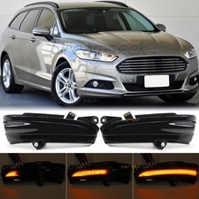 LED Seitenblinker für Ford Mondeo Fusion 14-20 Reflektor Blinkerleuchte Rauch