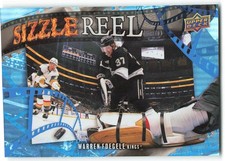 2025-26 Upper Deck Sizzle Reel #SR-37 Warren Foegele Los Angeles Kings