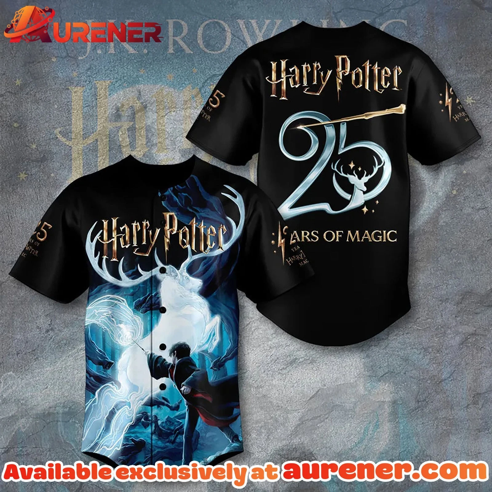 Harry Potter 25th Anniversary 2026 Baseball Jersey Gift For Fan