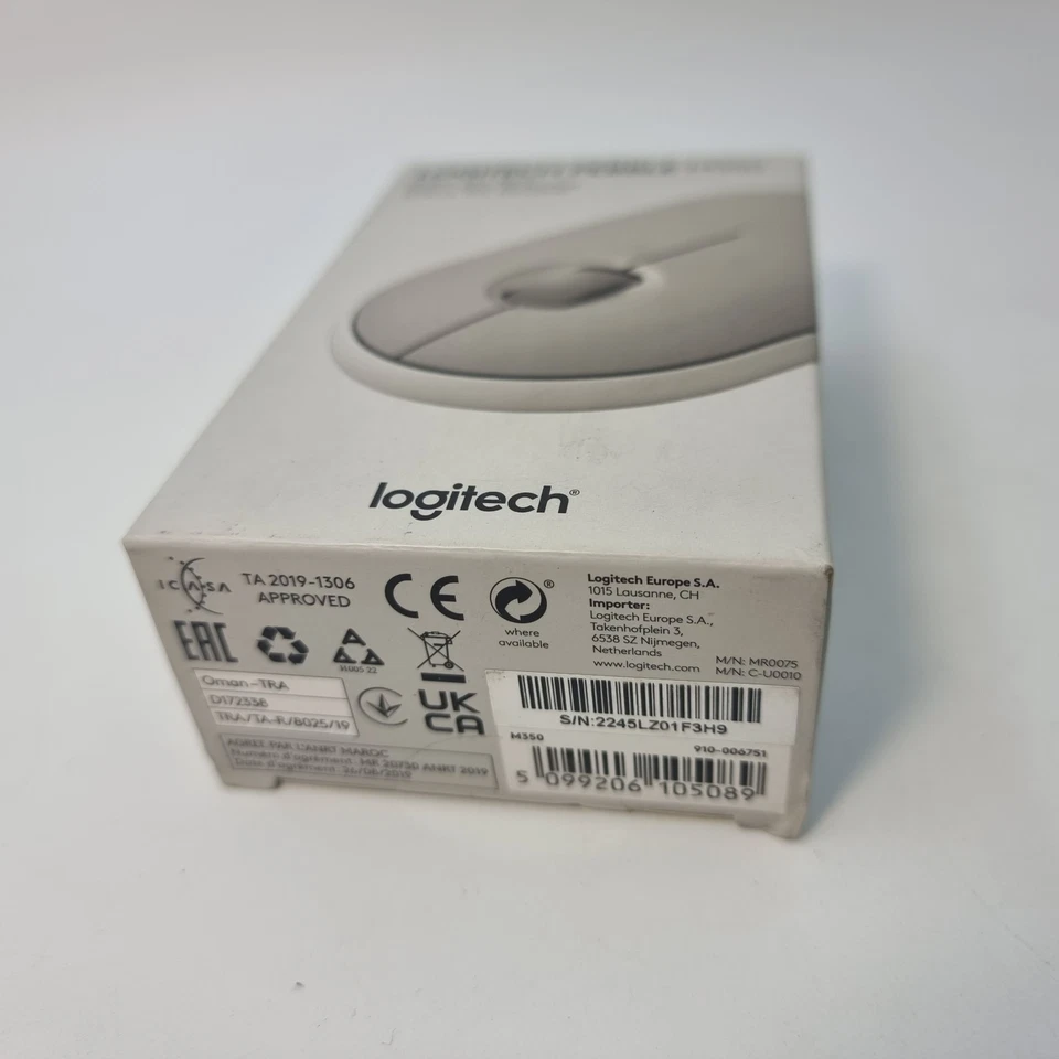 Logitech Pebble Mouse M350 Slim Silent Modern Bluetooth Wireless Portable Mouse - Image 3 of 4