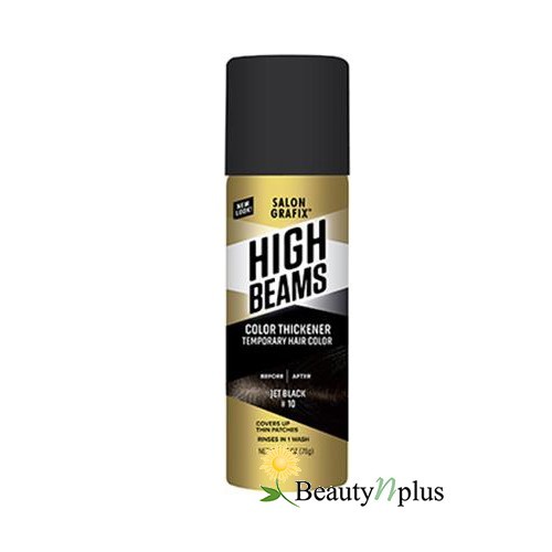 Thickener Temporary Spray-on Hair 2.7 Oz (jet Black / Black)