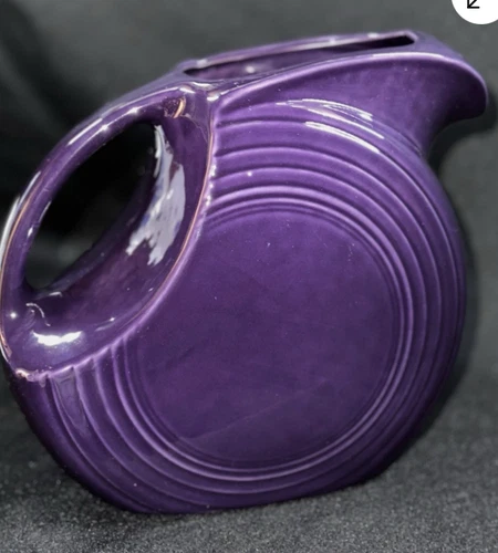 Fiestaware Plum Purple Large 67oz Disk Pitcher - Brand New in Box / Never Opened