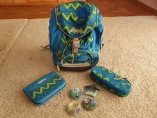 Ergobag Pack LiBäro inkl. Federmäppchen und Fußball-Klettis