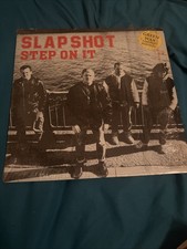 Step On It/Back On the Map by Slapshot (Record, 1991)