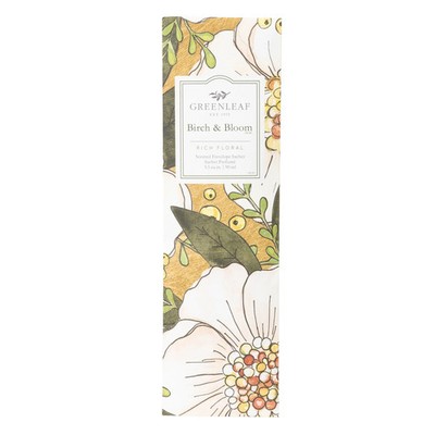 Greenleaf  Birch & Bloom - Duft Sachets slim 90 ml - Duftbeutel Raumduft - NEU
