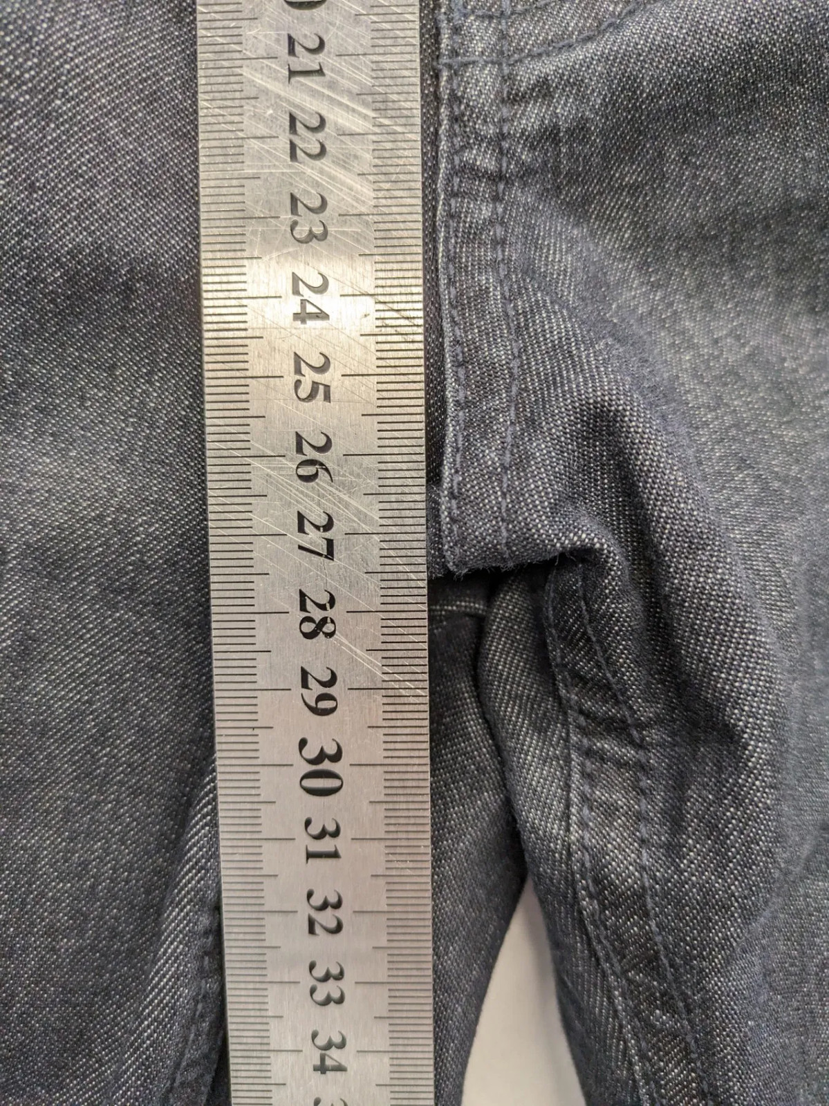 Hiltl Herren Jeans Hose Gr 49 Dunkelgrau Anthrazit Denim Stretch Regular 2388 image 4