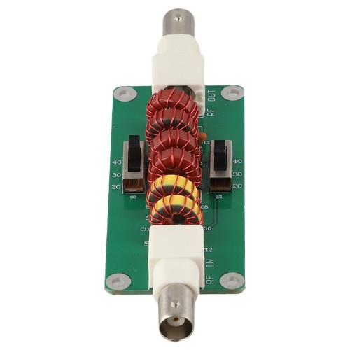 Low Pass Filter 7MHz 10MHz 14MHz For Amateur Radio Operators Green New Parctical - Picture 12 of 12