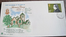 GB 1971 Thomas Gray, birth anniv on 'Stuart' cover ...18/1