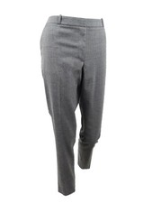 Tommy Hilfiger Women's Slim-Fit Trousers (14, Dark Charcoal) 192114685720