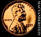 1955 Lincoln Wheat Cent- Choice Gem Proof- Luster- No Reserve #L7037