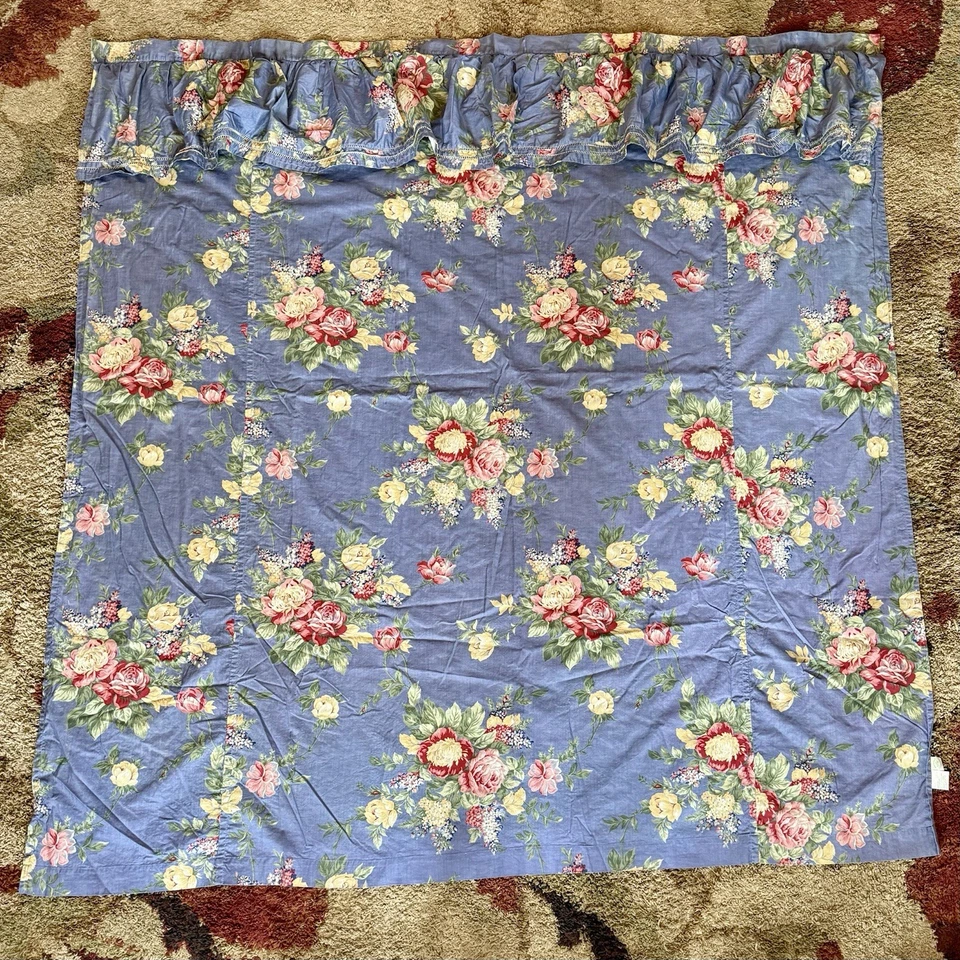 Rachel Ashwell Simply Shabby Chic Treasures Volantes Cortina de Ducha Cabaña Floral Foto 2 de 4