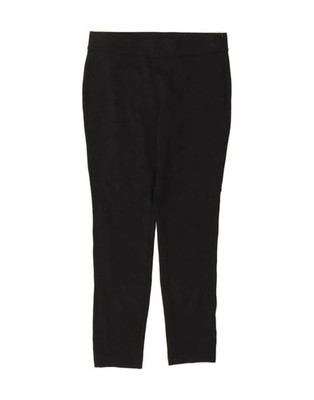Eddie Bauer Damen Skinny Freizeithose US 8 Medium W30 L28 schwarz Baumwolle GY06