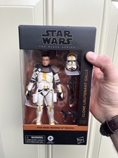 Star Wars  The Black Series 6  Clone Lieutenant Galle Action Figure  Hasbro