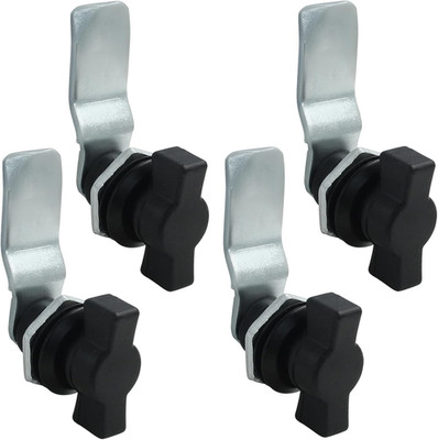 4 Pcs Thumb Operated Offset Cam Lock, T Handle Thumb Cam Lock Swing Knob Turn La