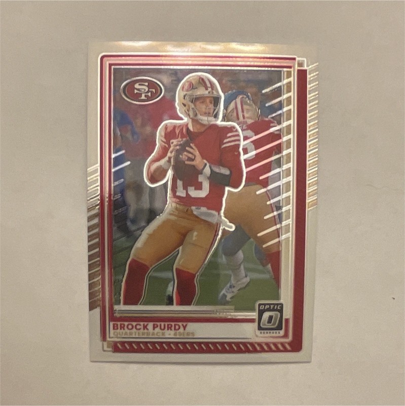 🔥Panini 2025 Donruss Optic Brock Purdy Base Set #38 San Francisco 49ers NFL