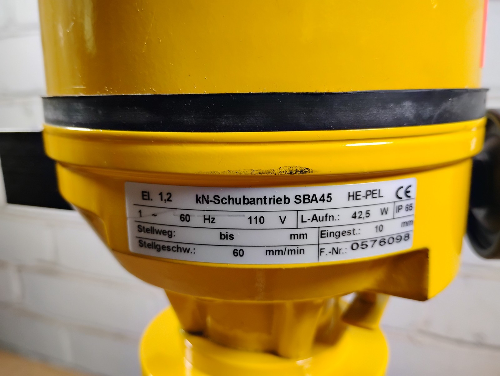 Kammer Flowserve SBA45 Control Valve 0303E3-P  - UNUSED SURPLUS