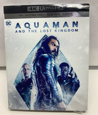Aquaman and the Lost Kingdom (4K Ultra HD ) [4K UHD] - Partially unseal - Read