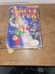 Circus Caper Nintendo NES 1990 With Box and Manual Tested