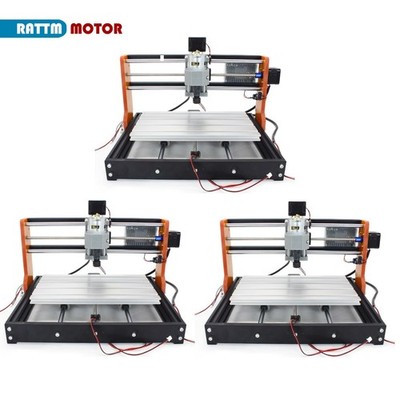 US SHIP】3SETS Upgrade 3018PRO 3 Axis GRBL CNC Router Engraver Milling Machine
