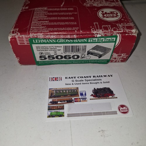 LGB 55060 MTS COMPUTER INTERFACE MODUL LOKOMOTIVE FÜR SPUR G G G GARTENBAHN | Condition: Used
