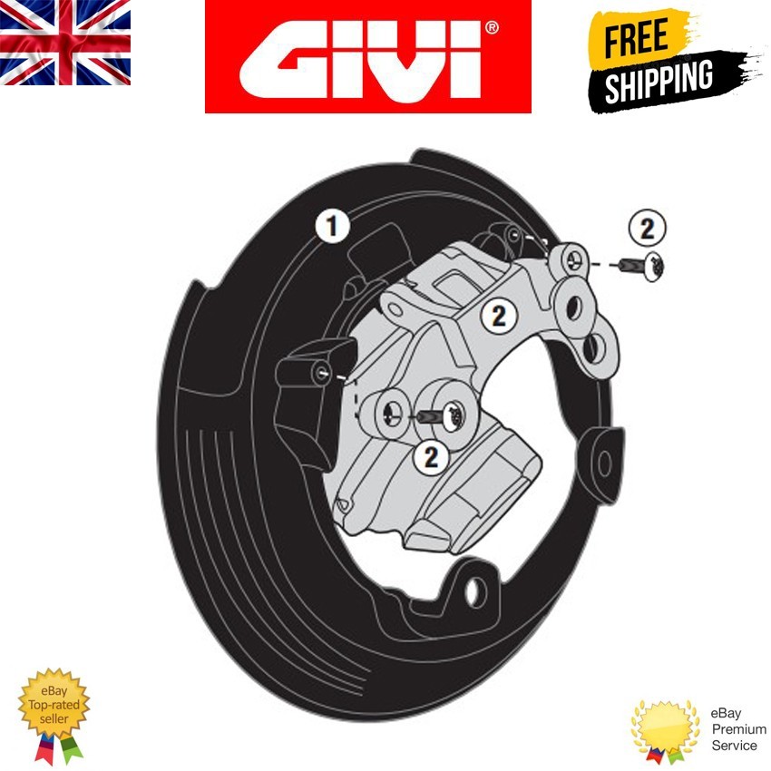 Givi BF29 Tanklock Flange - Various Kawasaki Models