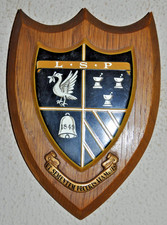 Liverpool School of Pharmacy university wall plaque shield crest coat of arms