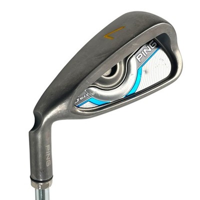 Ping G Max Yellow Dot 7 Iron True Temper Elevate 95 Steel Stiff VSS 37.5'' Left