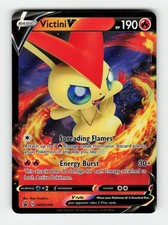 victini v pokemon card price Japan Pop Mart Pokmon Hit Points190 HP Form Victini V #144 Prices |