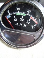 Vintage Sun Electric 4000 R.p.m. International Diesel Tachometer 1950s U.s.a. Vintage Sun Electric 4000 R.p.m. International Diesel Tachometer 1950s U.s.a.