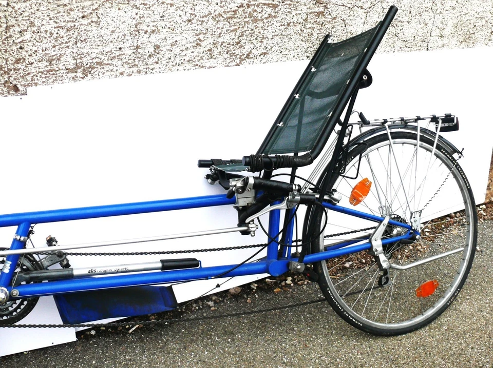 Liegerad Typ Per Gynt, komplett mit großer Gepäckablage - Bild 4 von 4