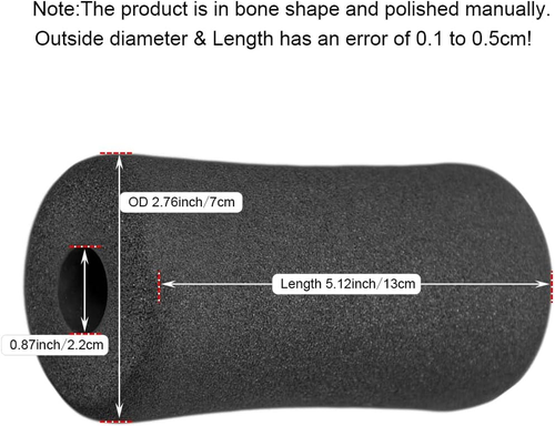Sponge Foam Foot Pad Roller Pair, Used for Replacing Gym Exercise Equipment, Sui - Picture 3 of 12