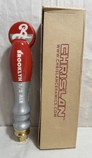 Brooklyn  Brewery 1/2 Ale Bar Tap Handle Made By Christan Ceramics 