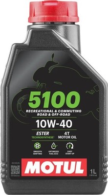 Motul  Öl 5100 4T SAE 10W-40 1 Liter jetzt mit MA-2 Freigabe 