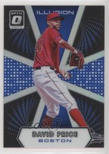 2016 Panini Donruss Optic Illusion Blue 121/149 David Price #I-20 s1i