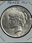 1922 P BU GEM PEACE SILVER DOLLAR UNC MS++