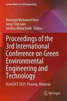 Proceedings Of The 3Rd International Conference On Green Environmental...