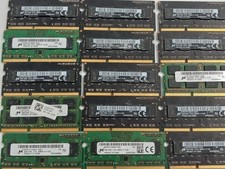 LOT OF 32 MICRON 4GB 32X4GB PC3L MIX SPEEDS LAPTOP RAM MM561 