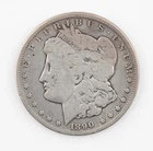 1890-CC Morgan Dollar Good Details Cleaned Carson City Silver $1 Coin - 918b