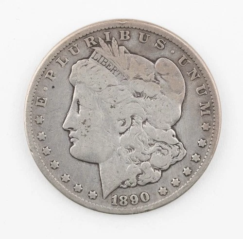 1890-CC Morgan Dollar Good Details Cleaned Carson City Silver $1 Coin - 918b