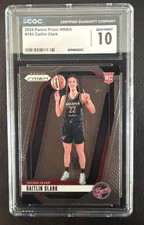2024 Panini Prizm WNBA #145 Caitlin Clark Indiana Fever Graded CGC Gem Mint 10