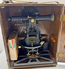 K&E Keuffel & Esser Paragon Engineers Transit Theodolite 5060 w Vertical Circle